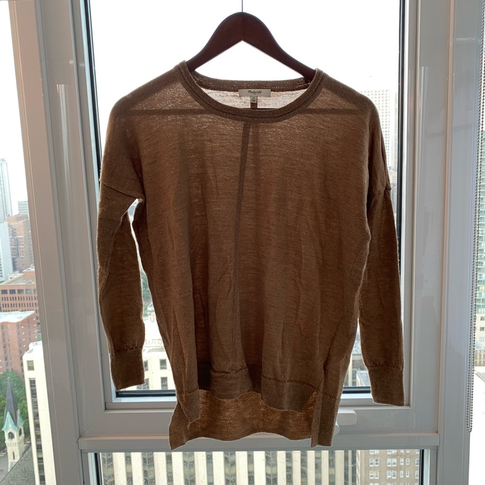 Madewell XS beige sweater